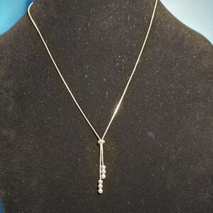 Silver Statemrnt  Necklace